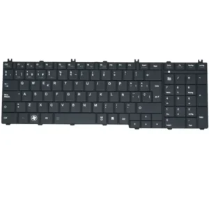 TEC288 Teclado color Negro (SP) para TOSHIBA Satellite C655